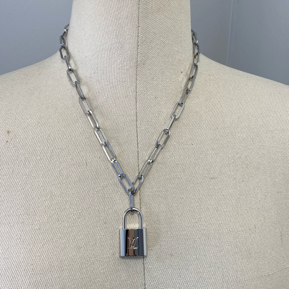 Silver Louis Vuitton Lock &Key BNWOT